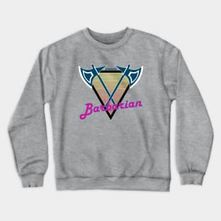 Dungeons & Dragons Class Shirt - Barbarian Crewneck Sweatshirt